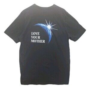 Mother Earth News T-Shirt Graphic Print Black Short Sleeve Size XL Crew Neck EUC